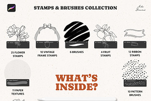 Stamps & Brushes Collection