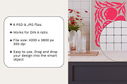Kitchen Frame Mockup Bundle EILA, a Household Mockup by Bonumo (Thumbnail 2 of 10)