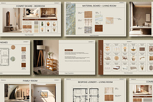 Interior Design Presentation Templat