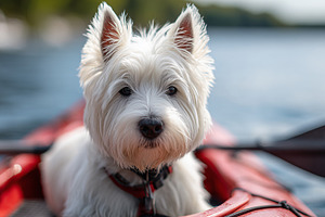 Adorable white West Highland Terrier, an Animal Photo by MistyDay
