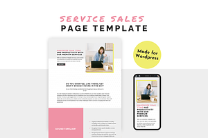 Fun Service Sales Templates