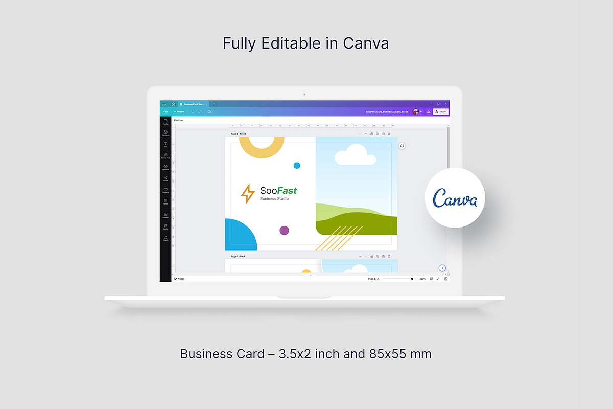 Business Card for Designer, a Business Card Template by artbart (Photo 5 of 6)