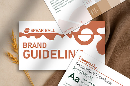 Modern Brand Guideline Template.