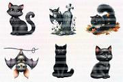 Cute Evil Animals Clipart, an Illustration by CreationArt (Thumbnail 2 of 5)
