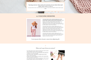 Divi Sales Pages - Alana, a Landing Page Template by Create & Bloom (Thumbnail 2 of 4)