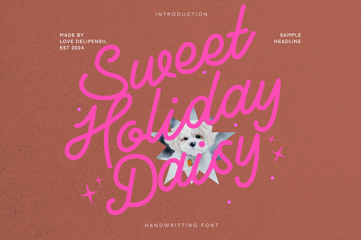 Aliday - Holiday Handwriting Type, a Handwritten Font by delipensil (Photo 4 of 8)