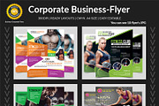 New-150 Multipurpose Flyers Bundle, a Flyer Template by AfzaalGraphics (Thumbnail 11 of 35)