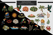 Jungle Tropical & Abstract Folk Art, a Pattern Graphic by Luiz da Rolt Grathwohl (Thumbnail 9 of 10)