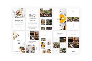 Instagram Stories Pack - Foodie
