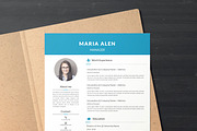 Professional Resume/CV Template, a Resume Template by designSultan (Thumbnail 3 of 4)