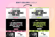 Bold Canva Coaching Website Template, a Landing Page Template by BLDGtheBoutique (Thumbnail 7 of 9)