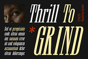 Railine – Condensed Serif, a Serif Font by Craft Supply Co. (Thumbnail 3 of 8)