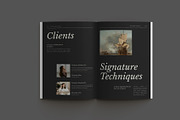 Fine Arts Portfolio, a Brochure Template by Neermana (Thumbnail 5 of 10)