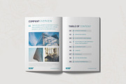 Pages company profile brochure, a Brochure Template by Kazi Hossain (Thumbnail 3 of 6)
