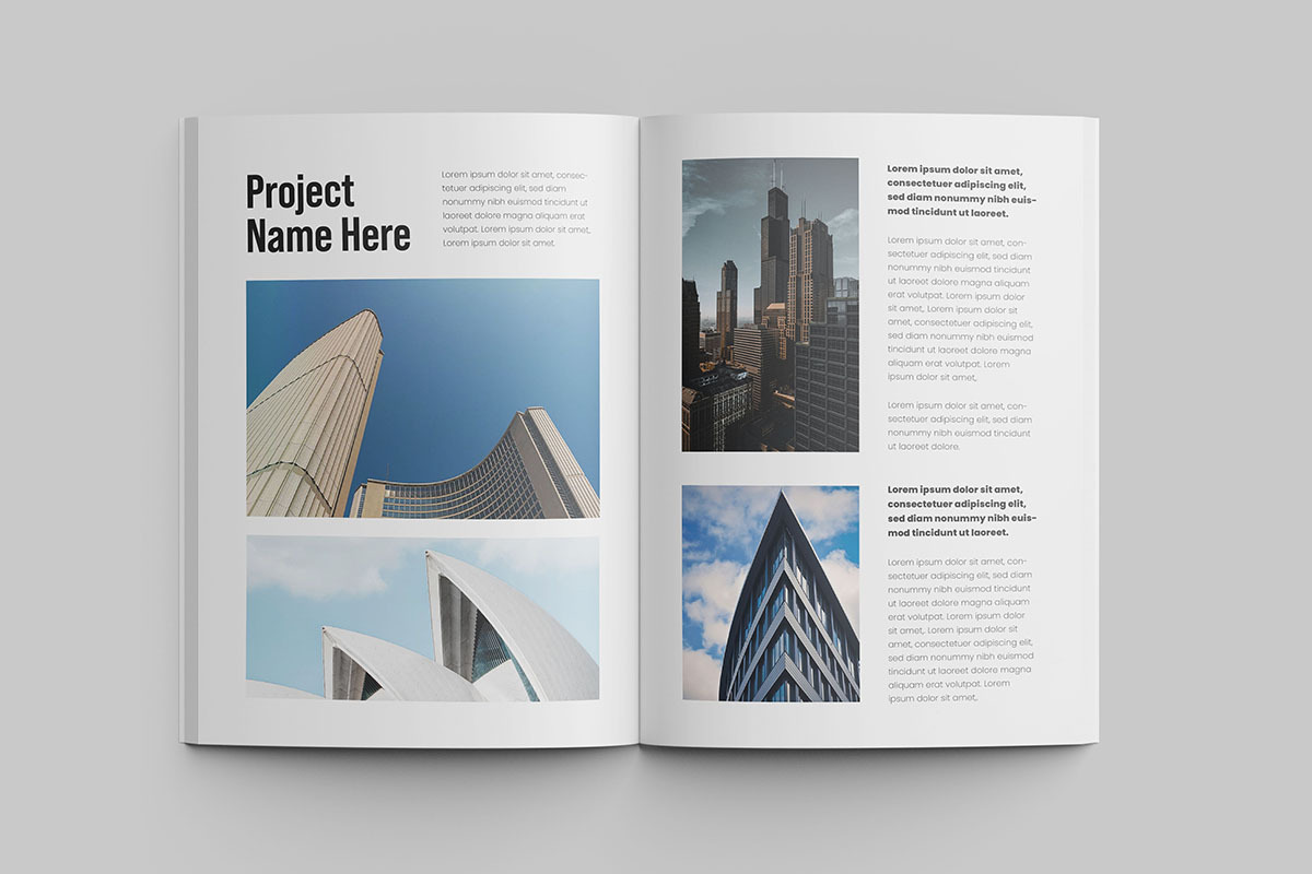 Architecture Portfolio Design, a Brochure Template by afsar.hossain (Photo 3 of 6)