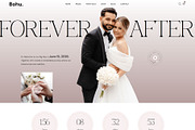 Bohu – Wedding WordPress Theme, a WordPress Template by NaimaAnjum (Thumbnail 3 of 5)