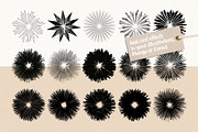 Speedlines Stamp Set for Procreate, a Brush Add-On by PrettyLittlePigs (Thumbnail 4 of 12)