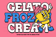 Cathezi - Retro Slab Serif, a Serif Font by Qweera Studio (Thumbnail 6 of 10)