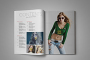 Clean & Modern Magazine Template, a Magazine Template by GreenDesign (Thumbnail 3 of 5)