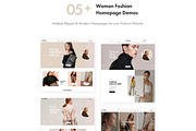 Leo Woncep High-End Women Fashion Pr, a Bootstrap Template by LeoTheme (Thumbnail 2 of 13)