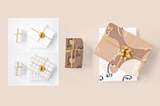 GIFT WRAP MOCKUPS | PSD, a Packaging Mockup by bazarova (Thumbnail 5 of 10)