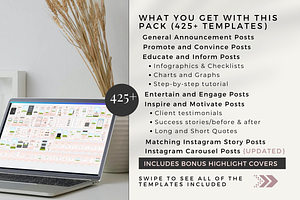 Instagram Bundle For Coaches - Canva