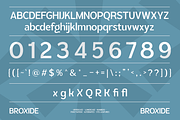 Broxide – Modern Geometric Sans Font, a Sans Serif Font by RagamKata (Thumbnail 10 of 10)