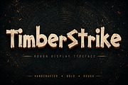 TimberStrike – Display Typeface, a Slab Serif Font by Wow Magic (Thumbnail 1 of 4)
