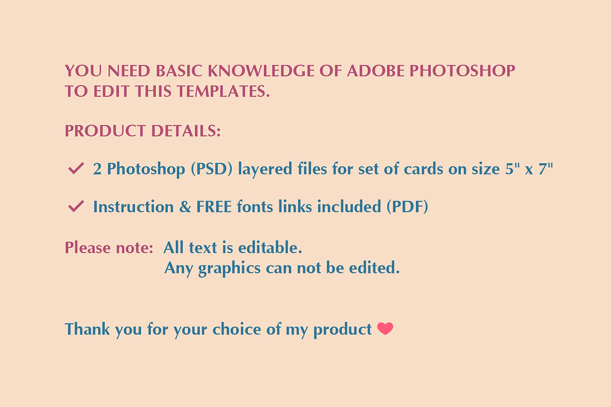 Hearts Valentine Photo Cards PSD, a Card Template by PSD templates and Photos (Photo 4 of 4)