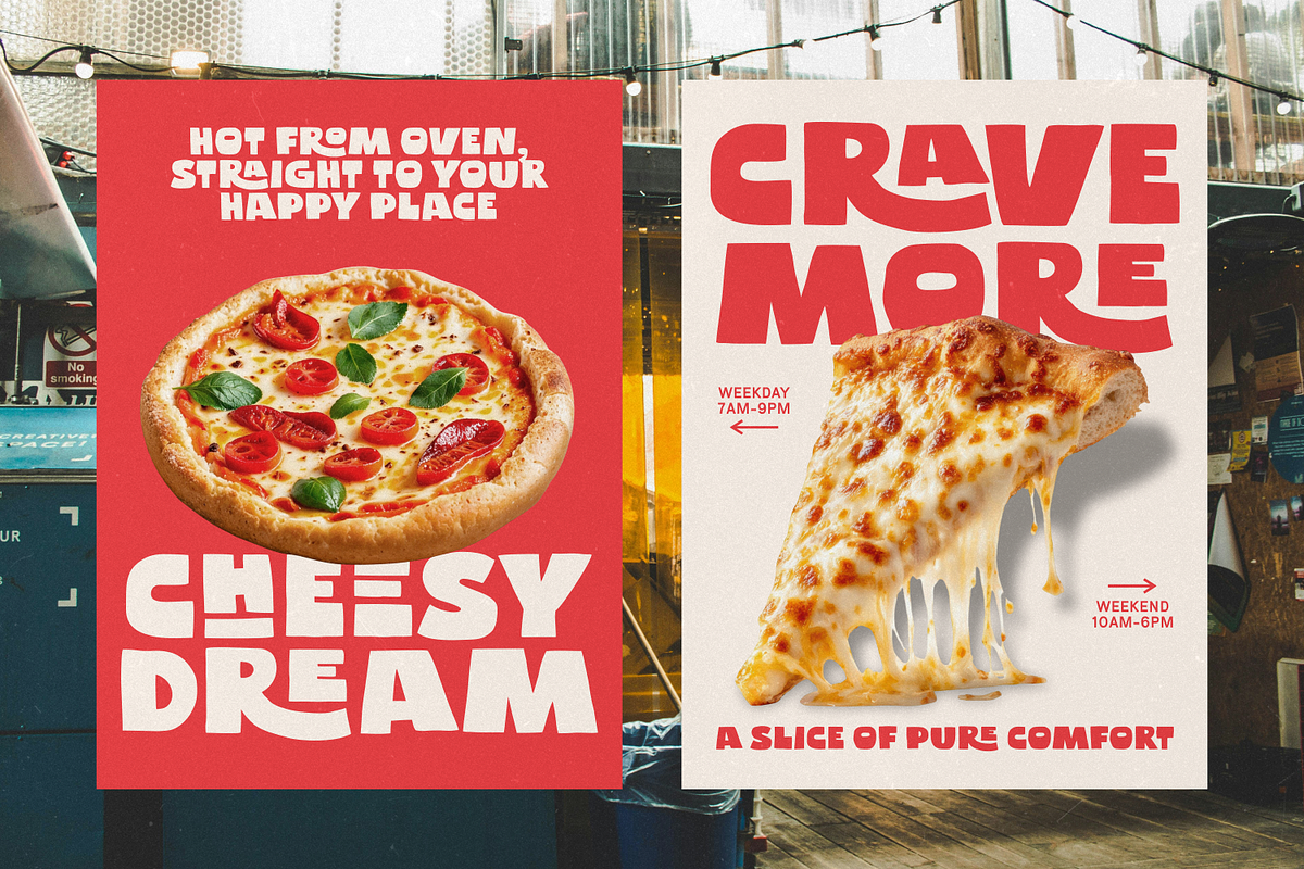 Poffy - Quirky Bold Display Font, a Sans Serif Font by agnyhasyastudio (Photo 4 of 16)