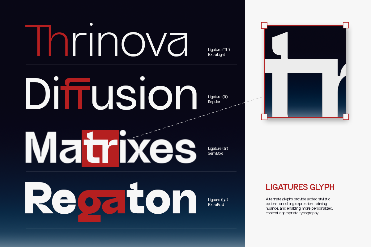 GC Gatuzo - Geometric sans, a Sans Serif Font by Glyphonic (Photo 4 of 15)