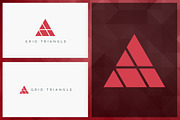 20 Triangle Logos - Filled edition, a Branding & Logo Template by VP Fonts (Thumbnail 17 of 21)