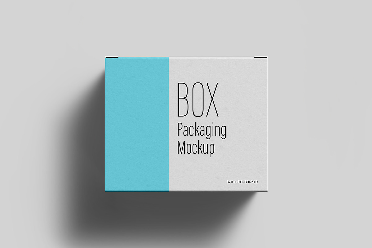 Box Packaging Mockup - 12 views, a Packaging Mockup by Illusiongraphic (Photo 5 of 26)