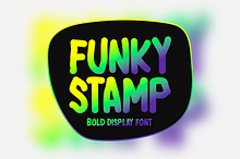 Funky Stamp Typeface