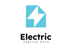 Electric logo  icon  symbol, a Graphic by T.Vooka