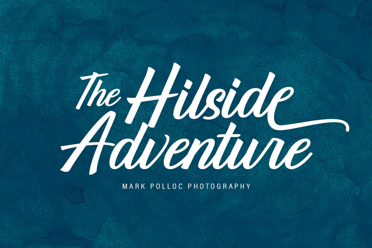 The Rinden, a Script Font by Megatype (Photo 7 of 11)
