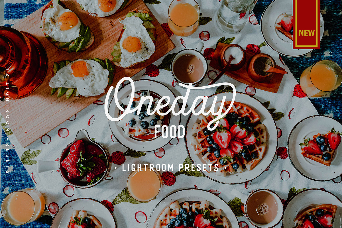 Oneday : Food Lightroom presets