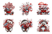 Whimsical spring clipart bundle, an Illustration by SinaCreation (Thumbnail 4 of 11)