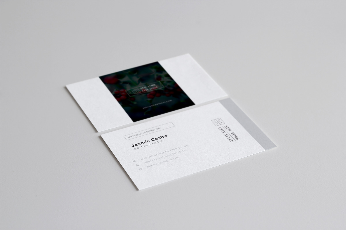 Business Card, a Business Card Template by ZAAS (Photo 5 of 12)