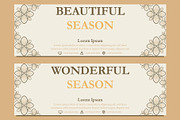 Abstract Floral Banner Template, a Marketing Template by sekitarief (Thumbnail 2 of 3)
