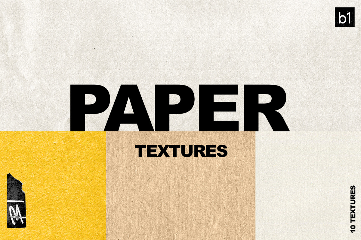 10 Grainy Paper Textures, a Texture Graphic by Bolderaja1 Studio (Photo 1 of 9)