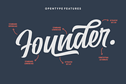 Crutsen, a Script Font by A.Budianto (Thumbnail 5 of 5)