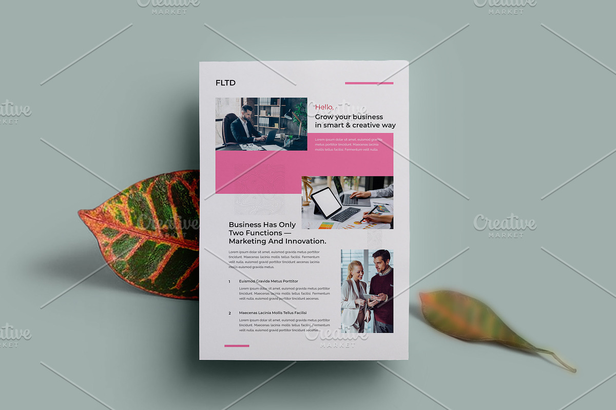 Multipurpose Flyer Set, a Flyer Template by Cristal Pioneer (Photo 3 of 5)