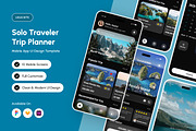 Soloria - Traveler Trip Plan App, an App Template by productype1 (Thumbnail 1 of 5)