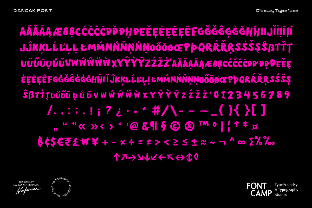 Rancak Font, a Handwritten Font by Fontcamp Type Foundry (Photo 6 of 9)