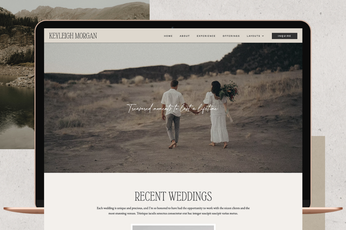 Keyleigh Photography WordPress Theme, a WordPress Template by Pix & Hue (Photo 4 of 5)