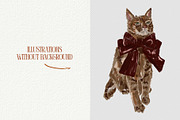 Midnight Masquerade Collection, a Decorative Illustration by divanovskaya_nv (Thumbnail 5 of 15)
