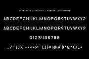 Ibgos - Corporate Logo Font, a Sans Serif Font by QR Design Studio (Thumbnail 5 of 6)