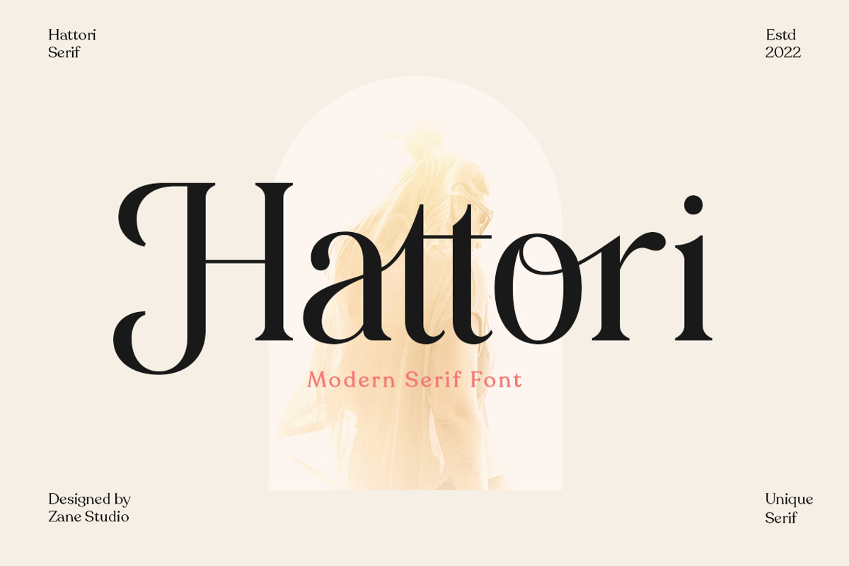 Hattori Elegant Font, a Serif Font by Zane Studio (Photo 1 of 13)