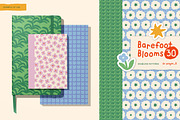 Barefoot Blooms. Seamless Patterns, a Pattern Graphic by oxygen_8 (Thumbnail 4 of 9)